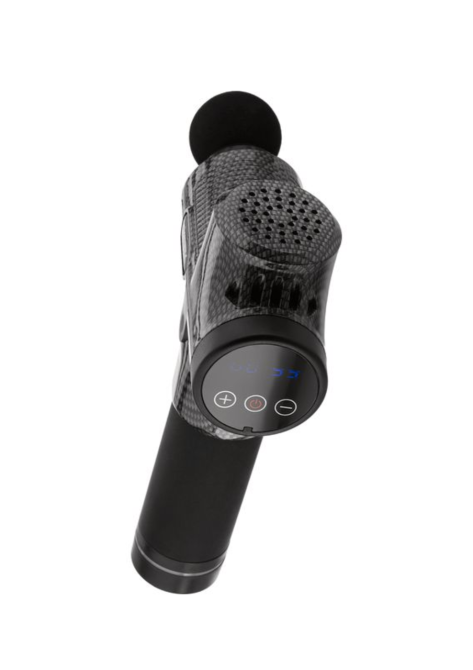 Масажер Gymtek перкусійний зі змінними насадками сірий Киев - изображение 4