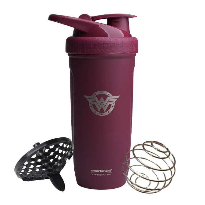 Шейкер спортивний SmartShake Reforce 900ml Wonder Women Каменское - изображение 1