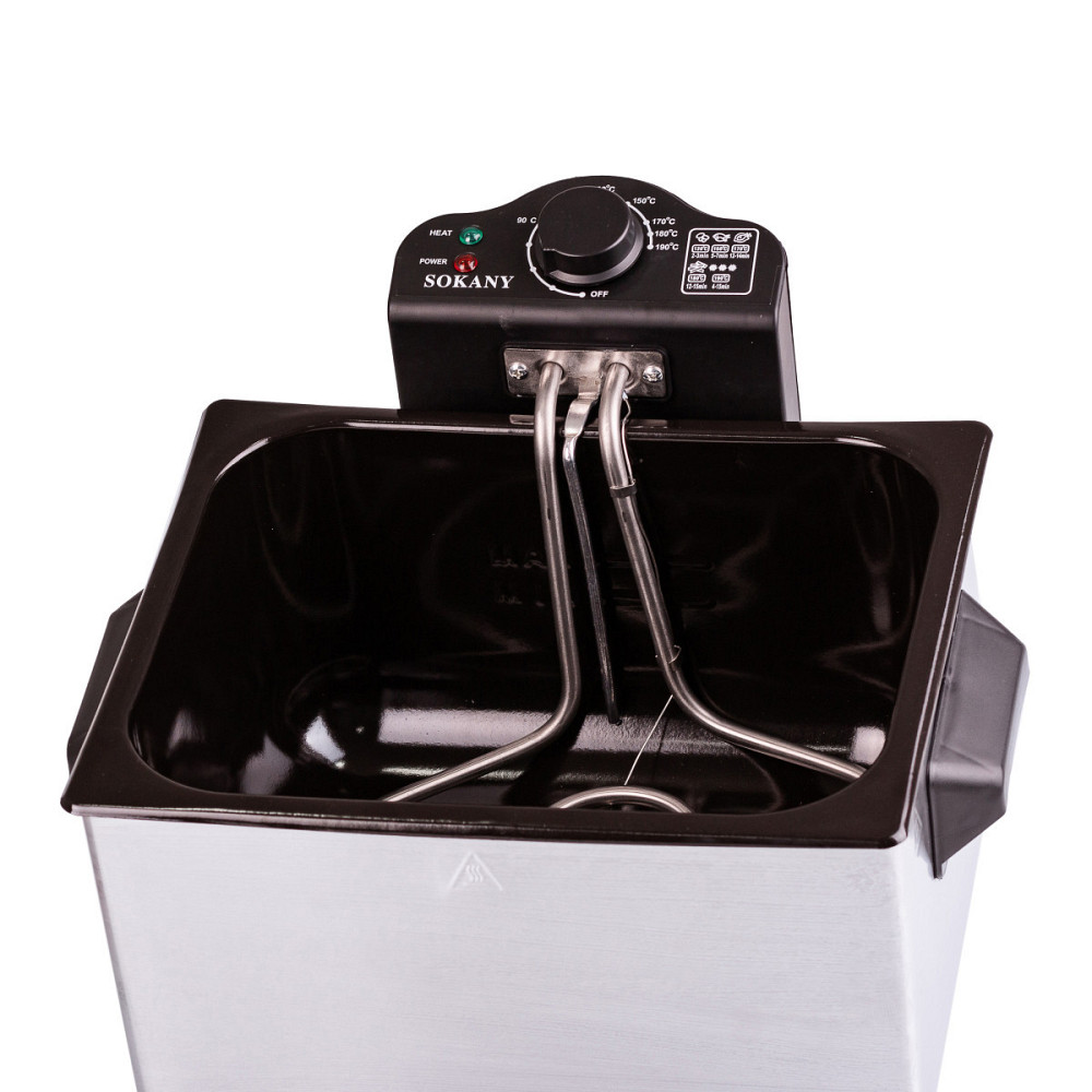 Фритюрниця Sokany WJ801 на 5 л, професійна Київ - фото 3