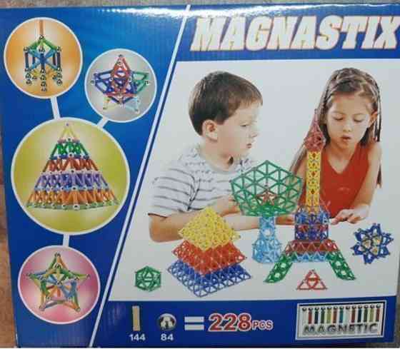 Конструктор магнитный 228 деталей магнетикс magnetix Киев