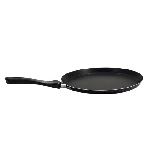 Сковорідка для млинців d20см б/кришки а/п Non Stick чорний 692019617203 Interos Житомир