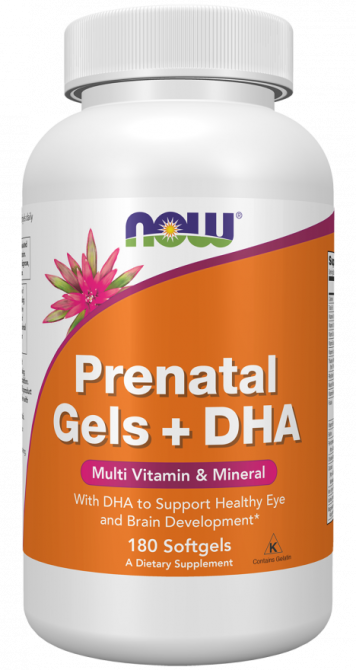 Витамины для беременных с рыбьим жиром (Prenatal Multiple Vitamin+DHA) 180 капсул Київ - фото 1