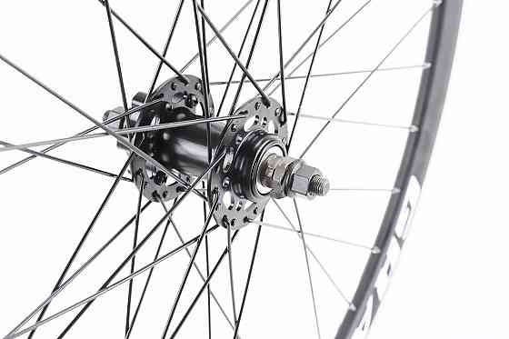 Колесо 29" переднє Disk-brake, обід "крапля" та втулка 14Gx36H, кріпл. гайка, "GRAVITY" Бершадь