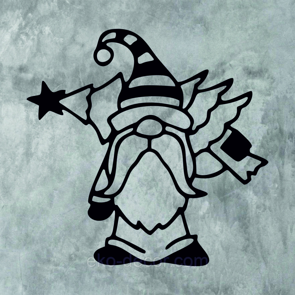 Декоративное настенное Панно «Гном», Декор на стену Киев - изображение 9