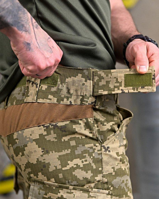 Тактические шорты PLEZENTVIL 7.62 пиксель ПП7474 Одесса - изображение 6