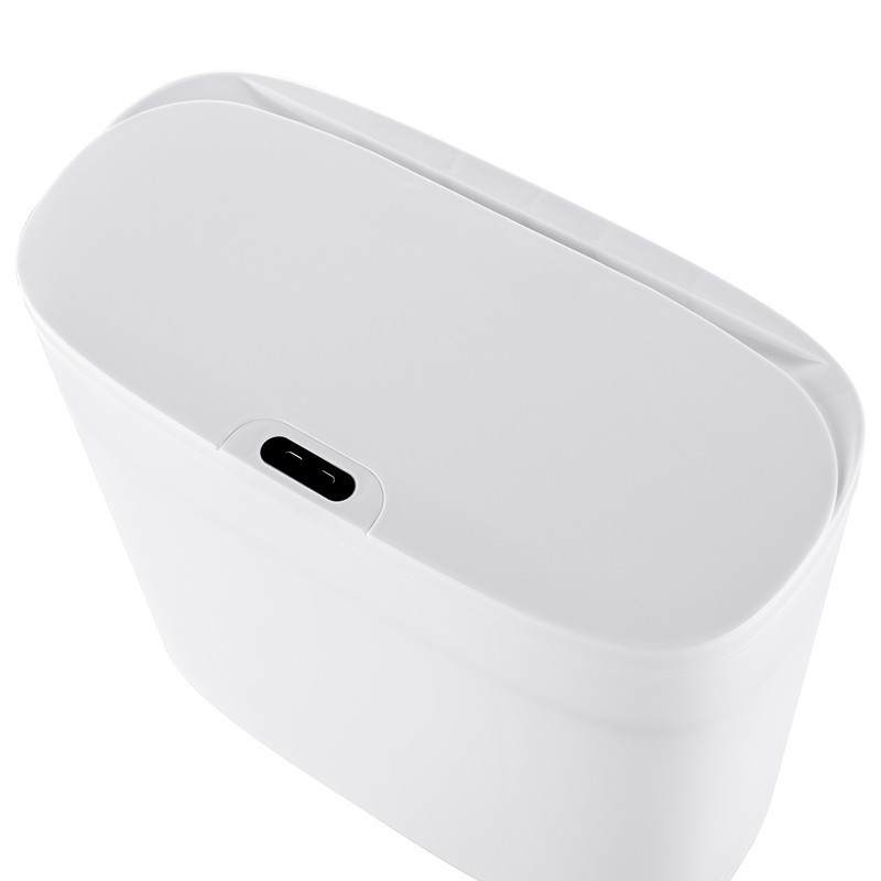 Відро для сміття сенсорне прямокутне Mixxus Wave-TC0414 White 14 л (колір білий) (MI8405)   ( 22542 ) Харків - фото 5