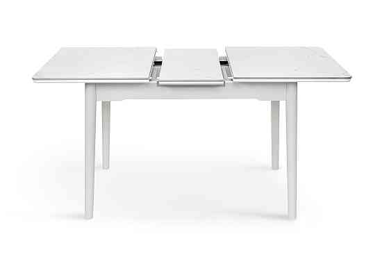 Стіл Нептун 110/140*75 білий/керам мрамор Киев