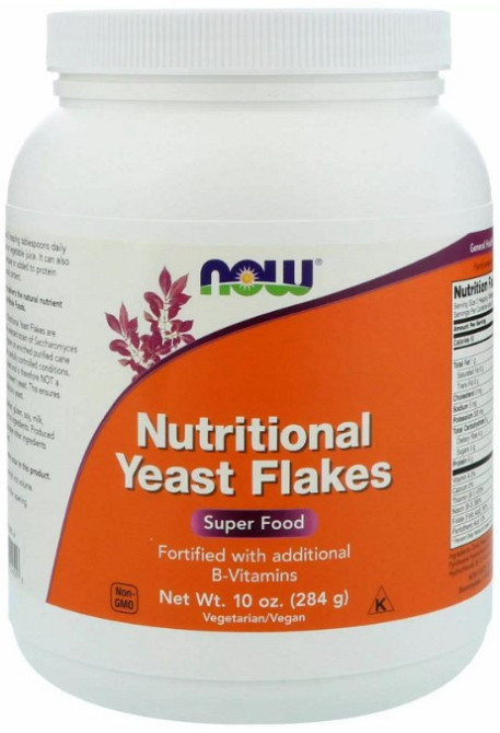 Now Foods Nutritional Yeast Пищевые дрожжи в хлопьях, 284 г Киев - изображение 1