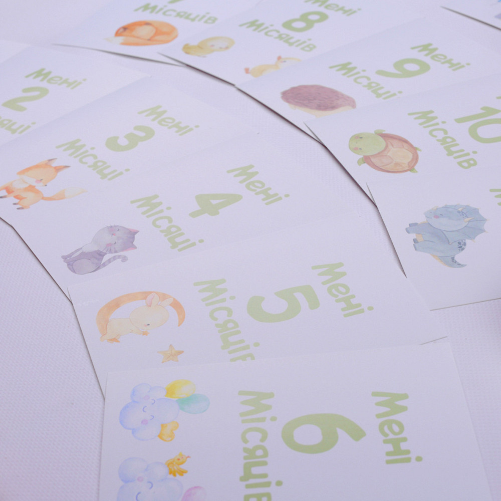 Картки для щомісячних фото малюків Тернополь - изображение 2