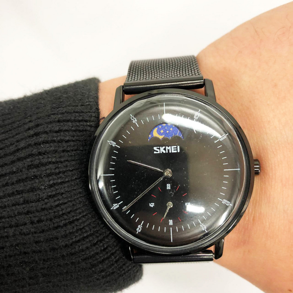 Брендові чоловічі годинники на браслеті SKMEI 9245BK, Кварцові годинник, Стрілецький CN-647 годинник тактичний Київ - фото 5