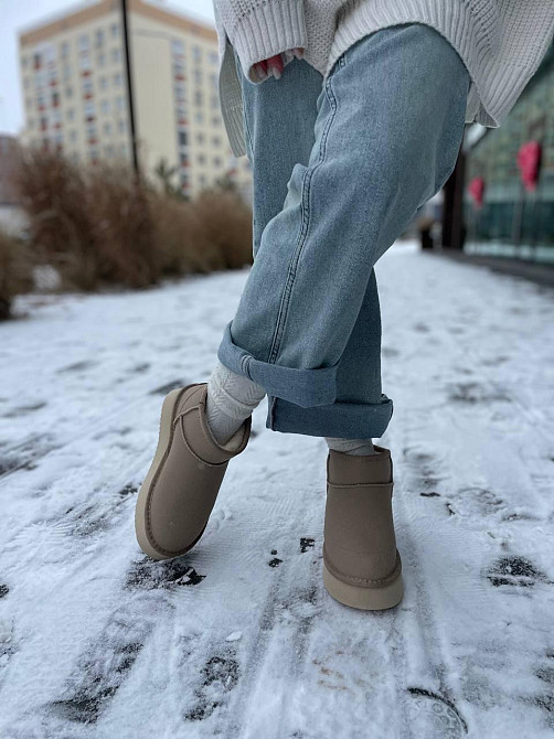 ITTS Угги жіночі ITTS A801-C капучіно (зима, шкіра натуральна) (5737) 40 Коломия - фото 2