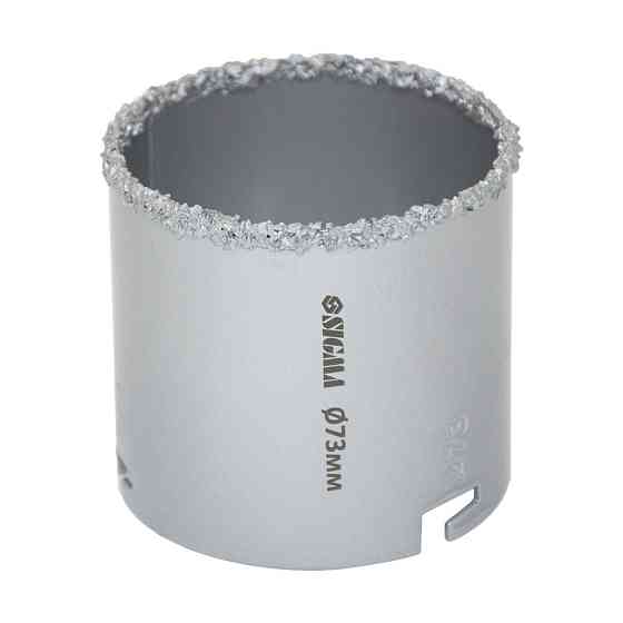 Sigma Коронка кольцевая с вольфрамовым напылением 73мм SIGMA (1512161) Киев