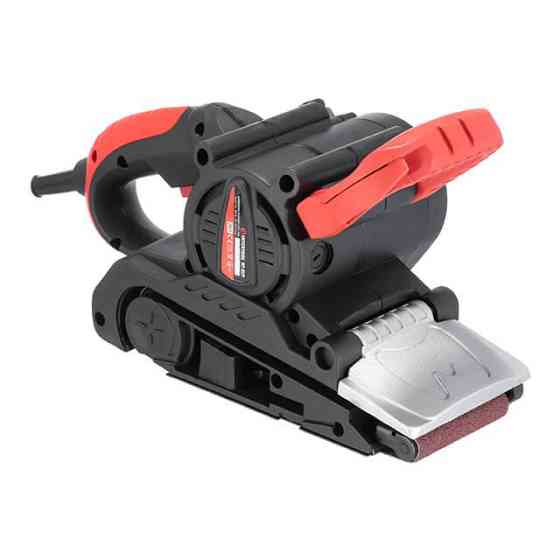 Шліфмашина стрічкова INTERTOOL WT-0529, 0,8 кВт, 260 м/хв, 76×457 мм - для точного шліфування поверхонь Львів