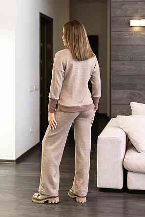 Прогуляковий жіночий костюм із ангори "Season"| Норма і батал Мокко, 42-44 Київ