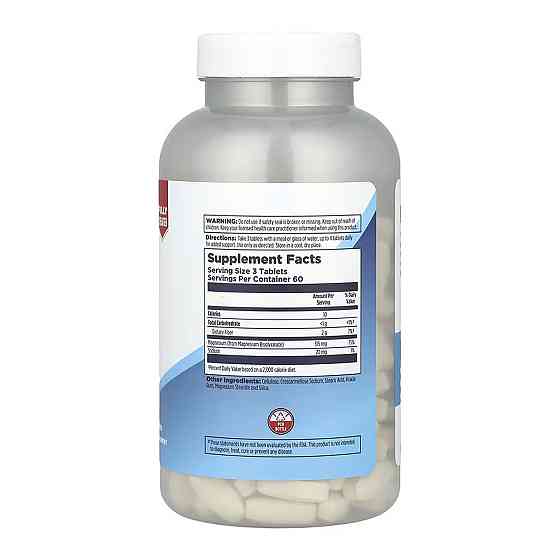 Хелатний бісгліцинат магнію KAL Chelated Magnesium Bisglycinate 180 табл Київ