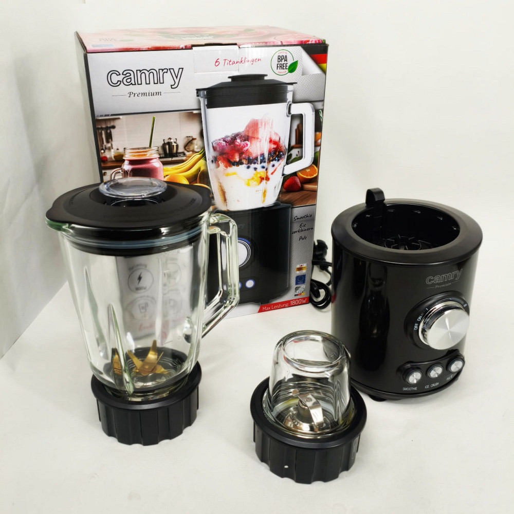 Блендер стаціонарний Camry CR 4088 1.5л 1800Вт MS-45 Львів - фото 4