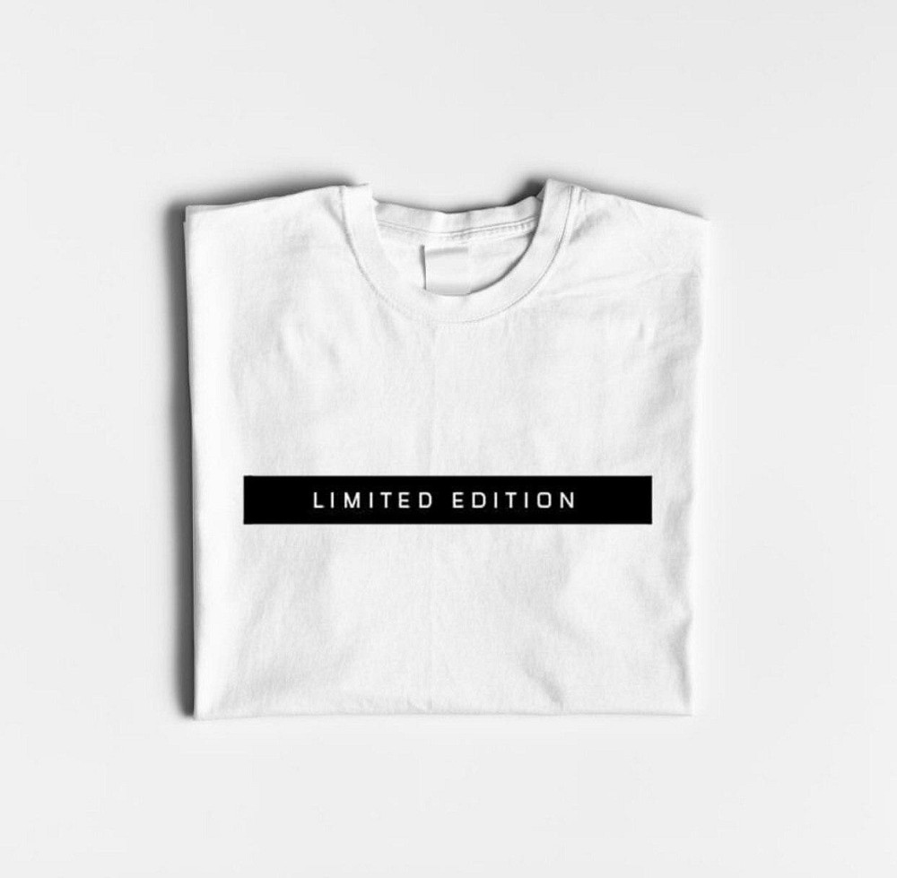 Біла жіноча футболка з малюнком LIMITED EDITION Чернівці - фото 1