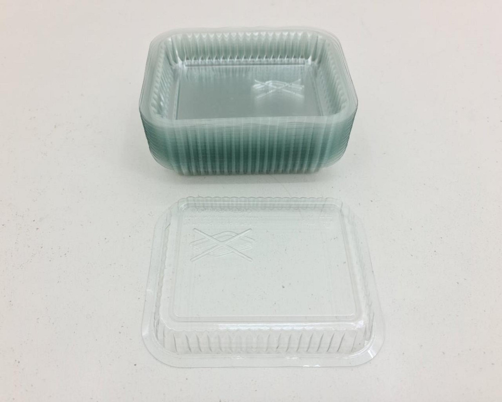 Кришка на алюмінієвий контейнер з PET артикул SP24L 100 штук (1 пач.) Харків - фото 2