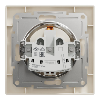 Розетка Schneider Electric ASFORA со штор. крем (EPH2900223) Вінниця - фото 8