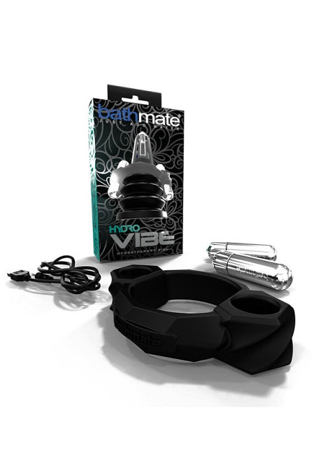 Комплект с вибрацией для гидропомпы Bathmate Hydro Vibe черный Sex Aura Киев - изображение 1