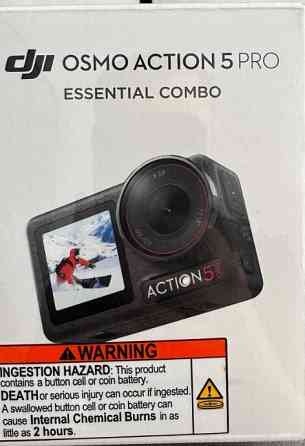 Екшн-камера DJI Osmo Action 5 Pro Essential Combo Standart Combo Нова. Харків