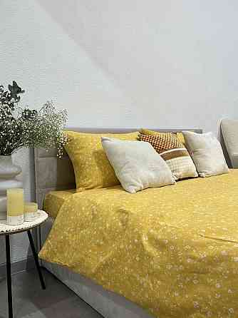 Ecotton Комплект постільної білизни Ecotton двоспальний 180х215 см Квітка жовтий (250951) Коломыя