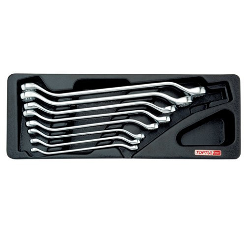 Набір накидних ключів 6-22мм (кут 45°) 8ед. (в ложементі) TOPTUL GAAT0806 Одеса - фото 1