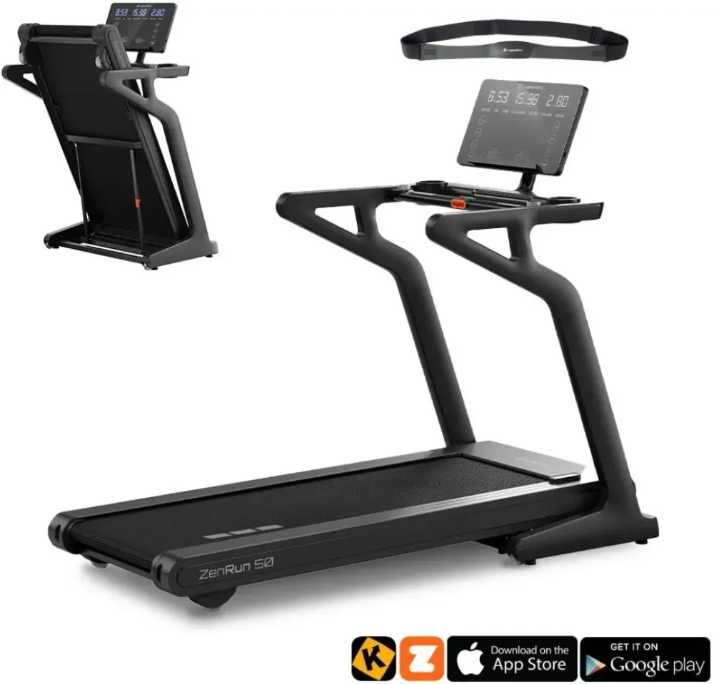 Беговая дорожка BIEŻNIA ELEKTRYCZNA SKŁADANA ZENRUN 50 + PAS PIERSIOWY /INSPORTLINE Киев - изображение 1