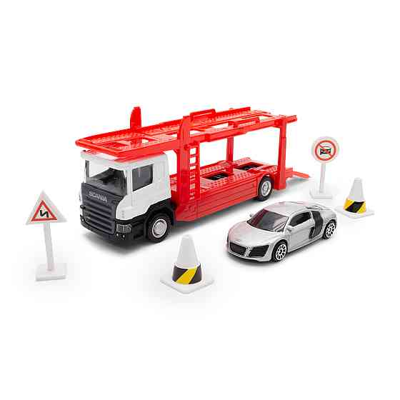 Ігровий набір – Автоперевізник Scania (автоперевізник, машина, аксес.) Дніпро