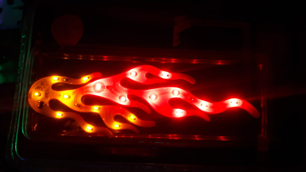 Підсвічування 4090 LED-полум'я Red/Yellow Вінниця - фото 1