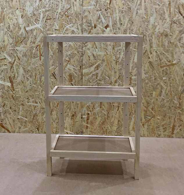 Етажерка розбірна "Честер" 3 полиці 30х60х100 Миколаїв - фото 4