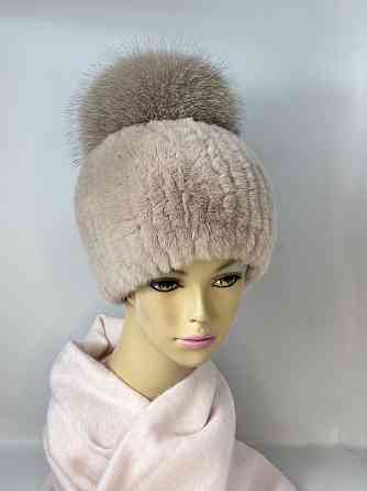 Шапка хутряна жіноча бон Джина Rex Світло Бежевий Харків