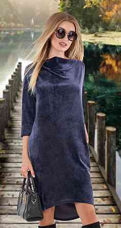 OVERSIZE велюровое платье (42) Киев