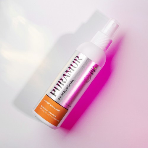 Спрей финишный PURAMUR Ceratin and Ceramide SPF-защита без смыва 200 мл Киев - изображение 4