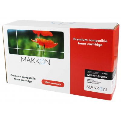 Картридж Makkon HP LJ CF280X 6.8k Black (MN-HP-SF280X) Винница - изображение 1
