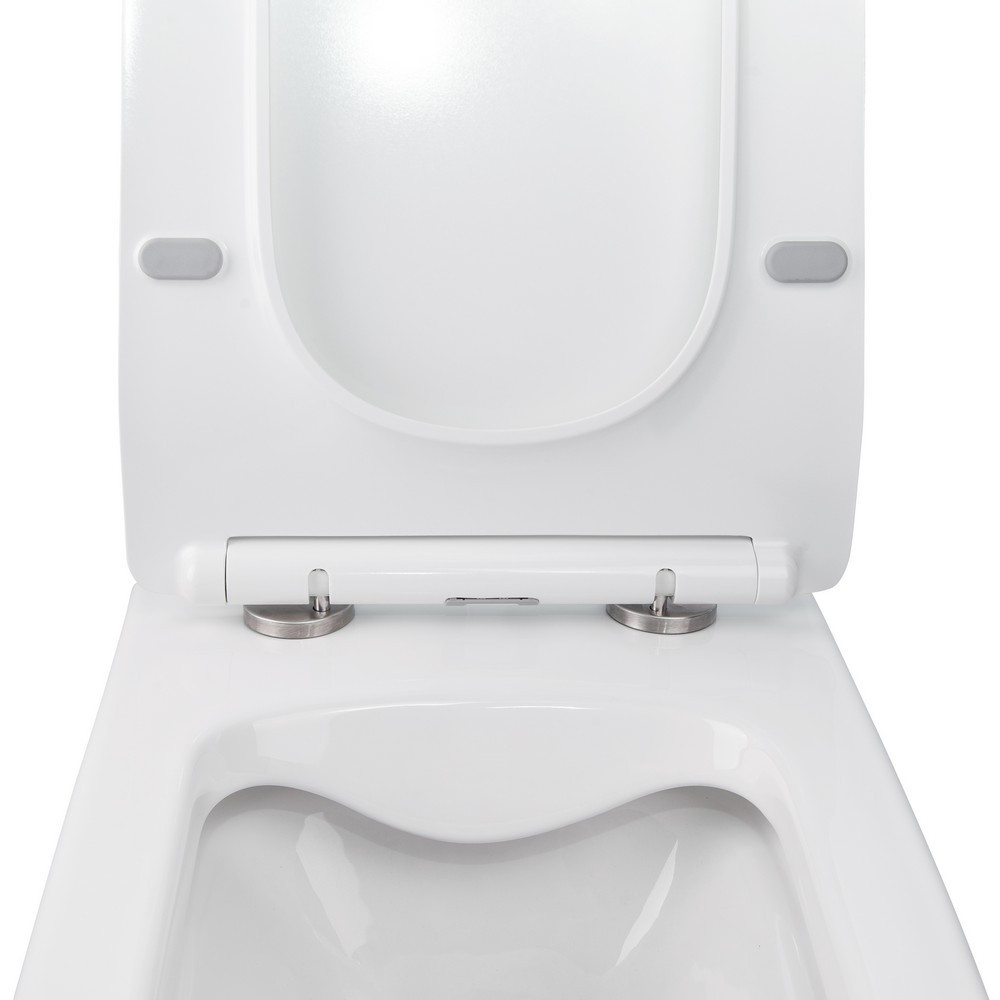 Готове рішення Qtap для ванної кімнати: підвісний унітаз Crow Rimless 520х360х290 + комплект інсталяції Nest 4 в 1 (лінійна Київ - фото 10