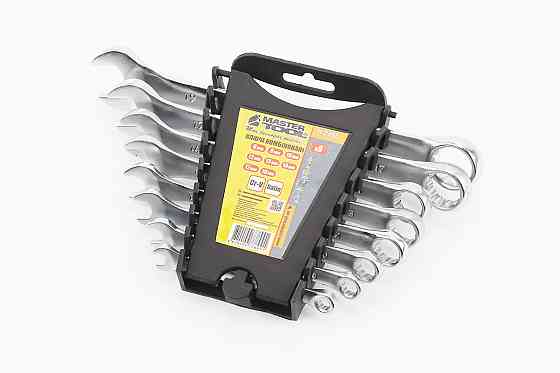 Набір ключів комбінованих 8шт (6/8/10/12/13/14/17/19мм) "пластиковий тримач" Київ