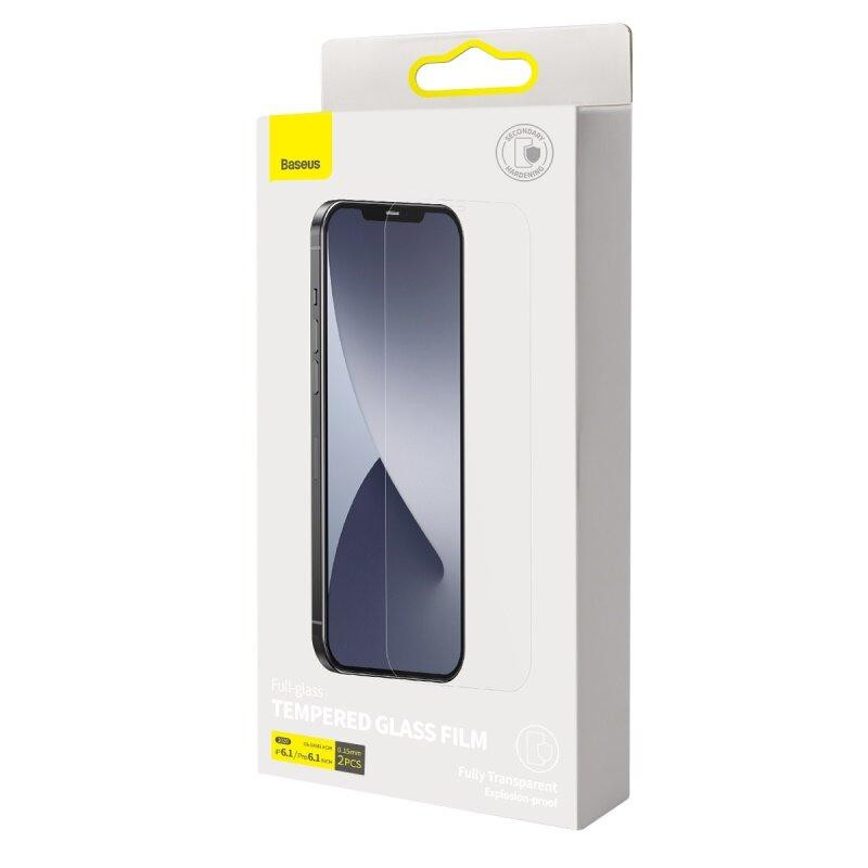 Защитное cтекло Baseus для iPhone 12/12 Pro, 0.15mm 2 шт. (SGAPIPH61P-FM02) Киев - изображение 5