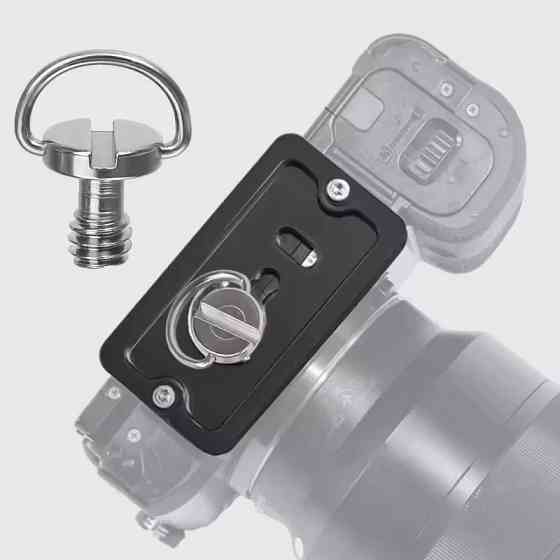 Винт 1/4 з D-образним кільцем для штативів Київ