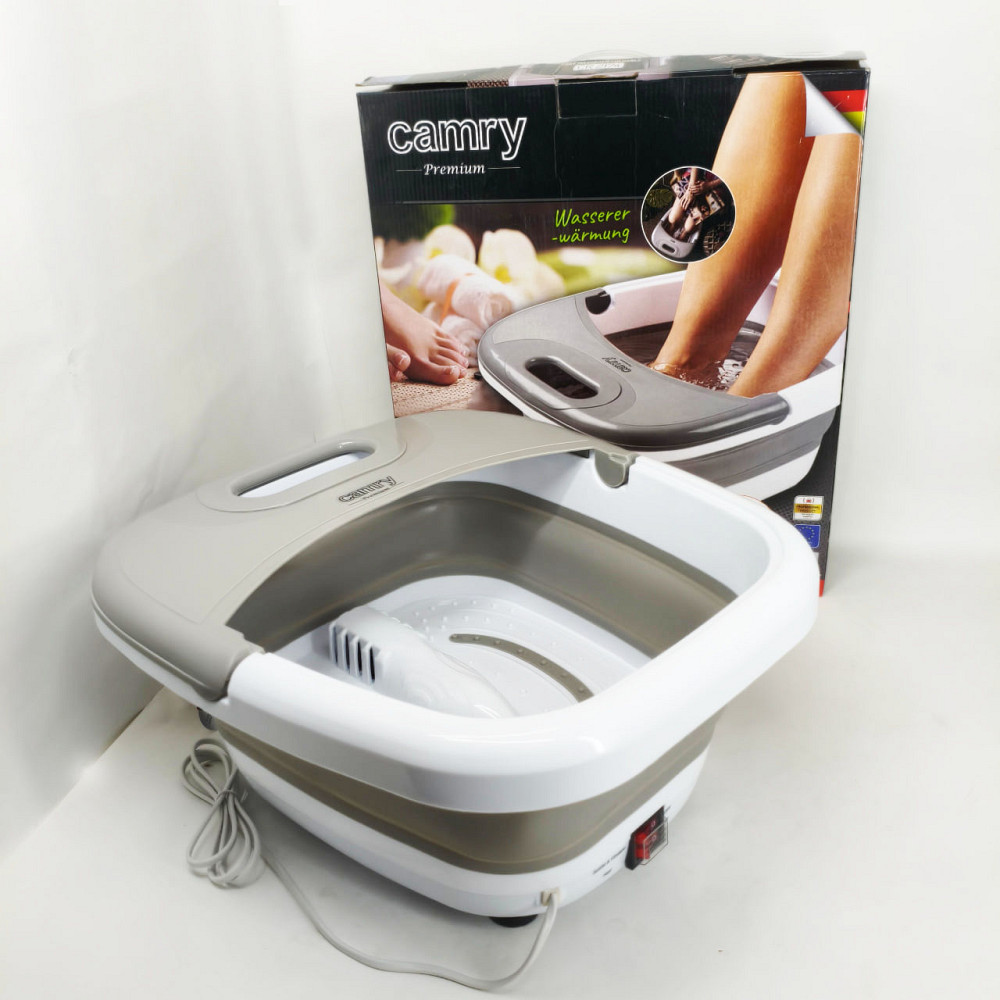 Массажная ванночка для ног Camry CR 2174 складной массажер для стоп с подогревом 500 Вт вибрационный массаж HA-59 Львов - изображение 7
