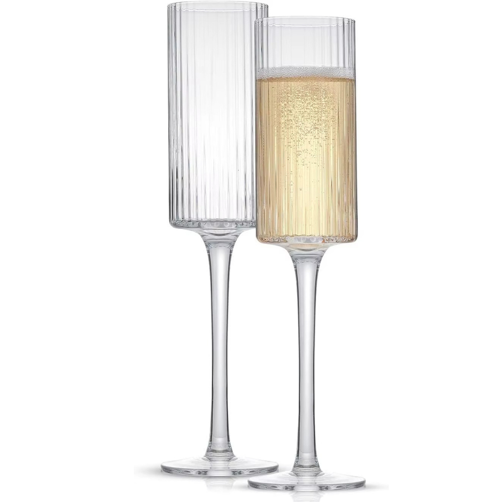 Бокал для шампанского и игристых вин 165 мл, 1 шт, многоразовый, пластиковый, прочный для вина и напитков прозрачный Каменец-Подольский - изображение 2