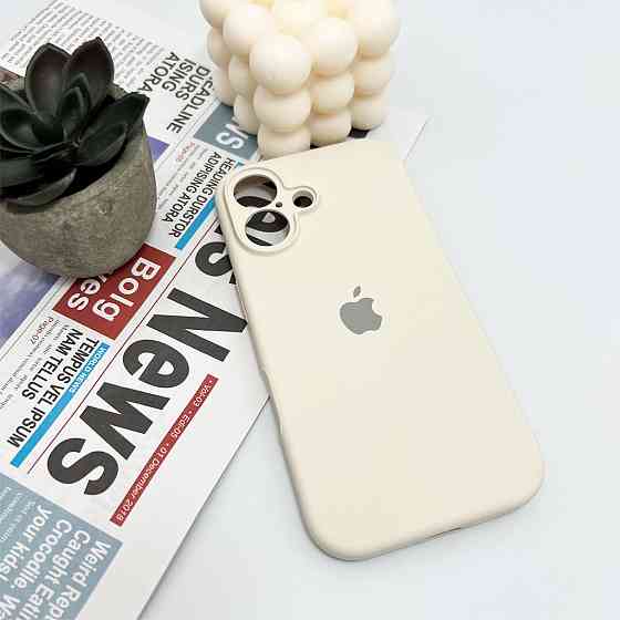 Чохол для смартфона Silicone Full Case AA Camera Protect for Apple iPhone 16 10,Stone Київ