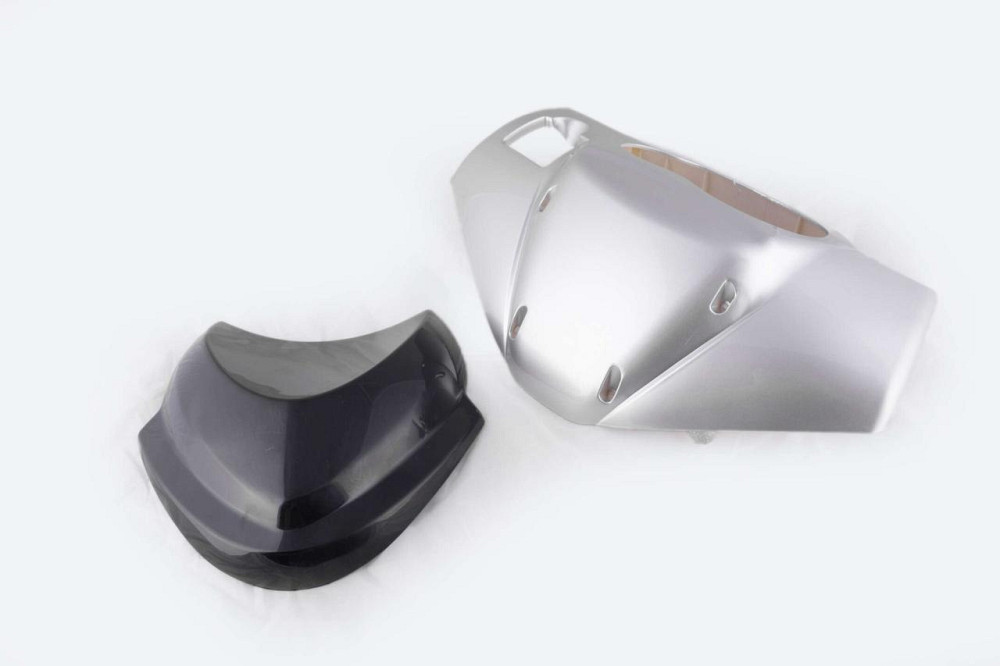 Пластик Рейс 2/4 передній (голова) (сірий) Мукачево - фото 1