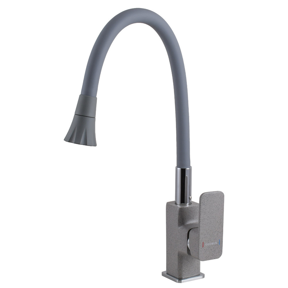 Смеситель для кухни Globus Lux Milano GLM-0203LA-2-G03-ARENA (000028450) Киев - изображение 1