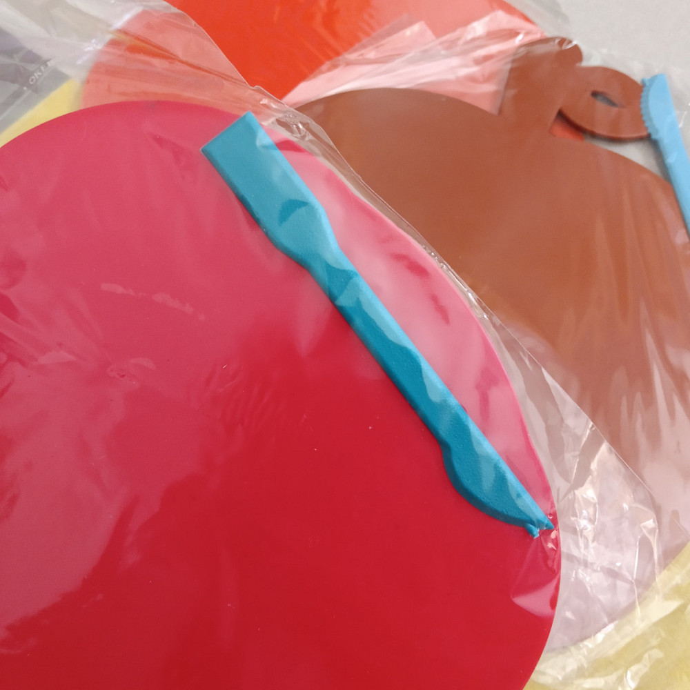 Доска для пластилина ЯБЛОКО со стеком Киев - изображение 2