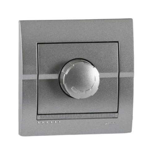 DERIY темно-сірий металік Вимикач диммерний 1000W Лезард Житомир