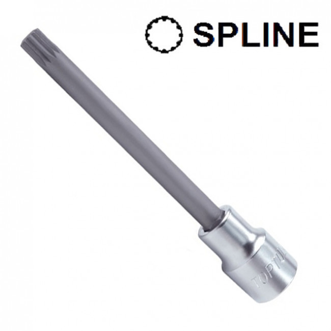 Головка з битою SPLINE M14 140мм 1/2" BCMD1614 Toptul Винница - изображение 1