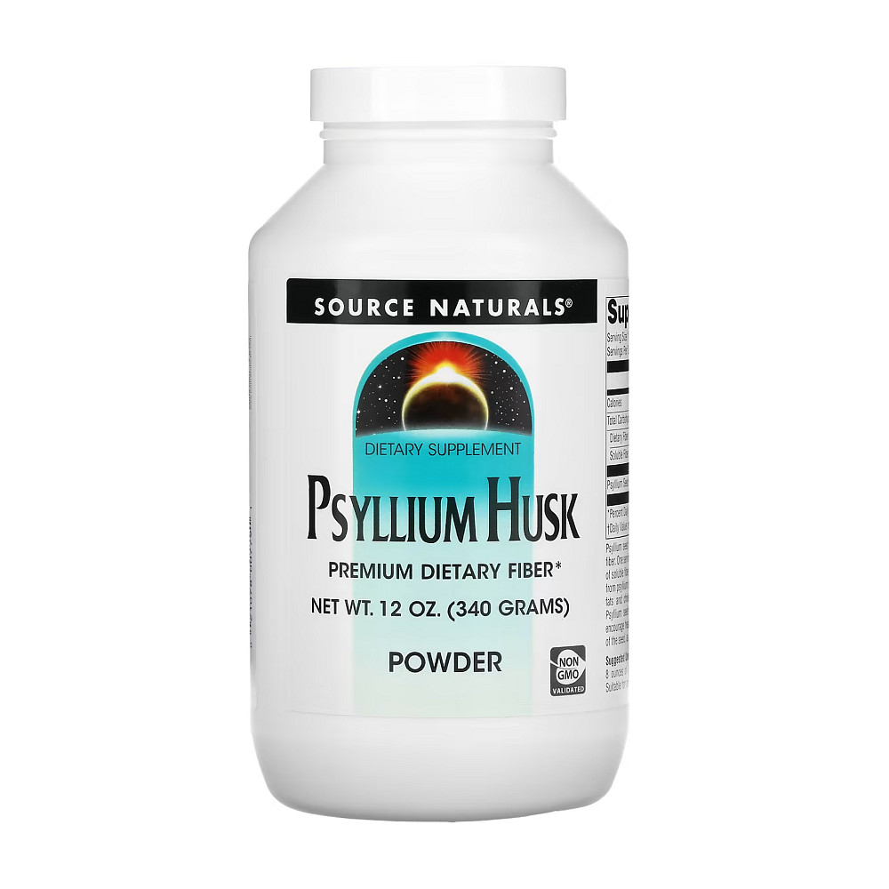 Подорожник Source Naturals Psyllium Husk 340 г Луцьк - фото 1