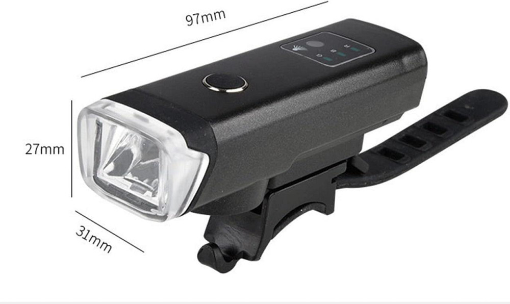 Велосипедний фонарь з дзвінком 120дБ 1800мАч HJ-047B Київ - фото 8