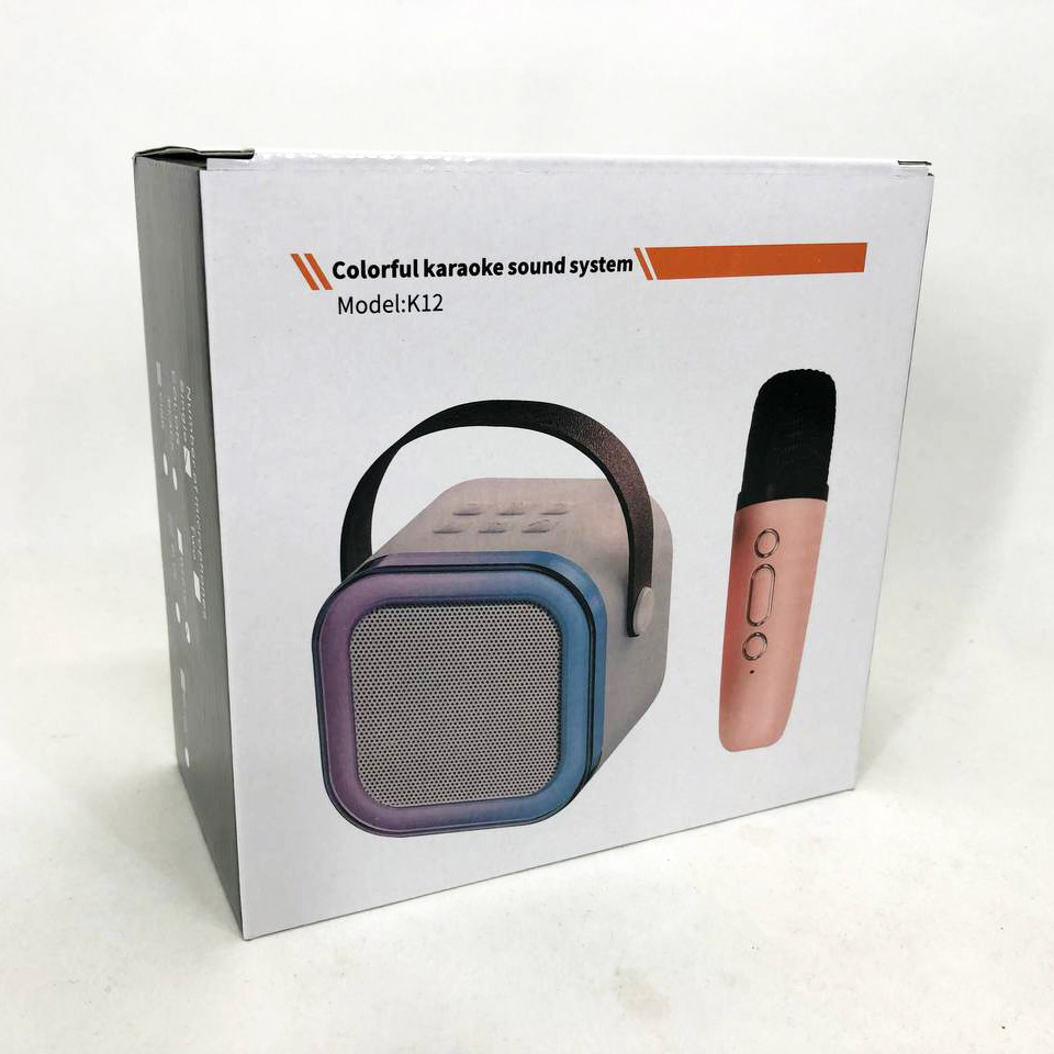 Мікрофон караоке бездротовий з динаміком для дітей, Караоке мікрофон з bluetooth динаміком CF-40 Львів - фото 5
